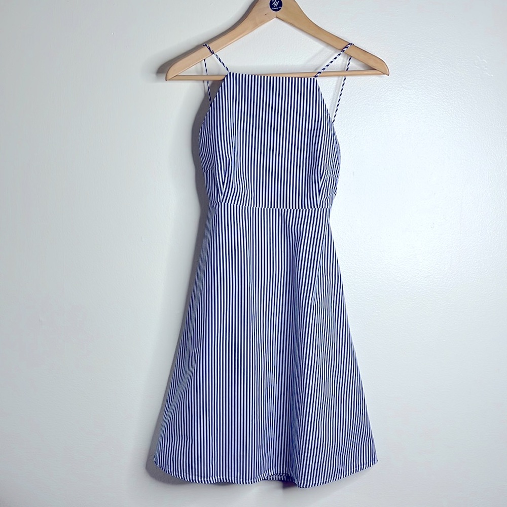Zara Striped Halter Dress NWOT, 3/$30